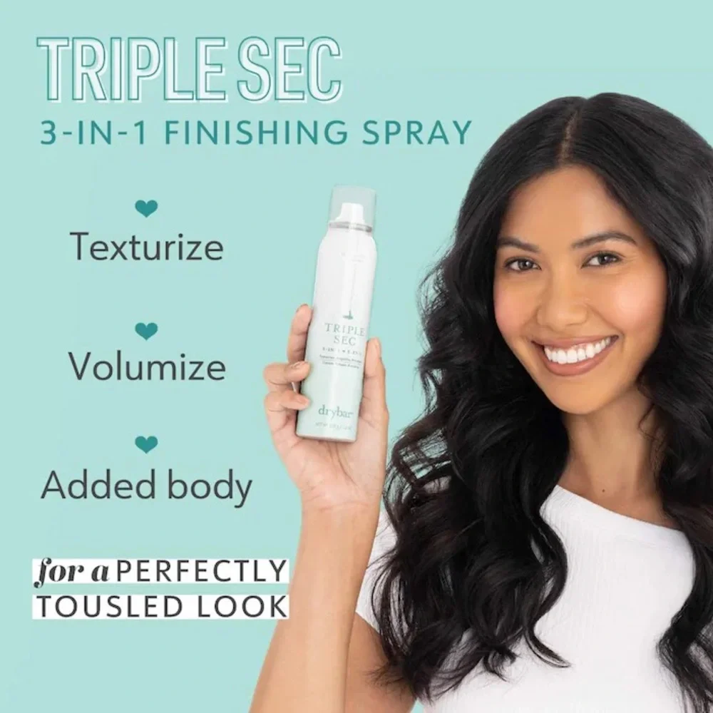 New - Drybar Triple Sec 3-in-1 Texturizing Finishing Spray in 4.2 Oz Blanc Scent